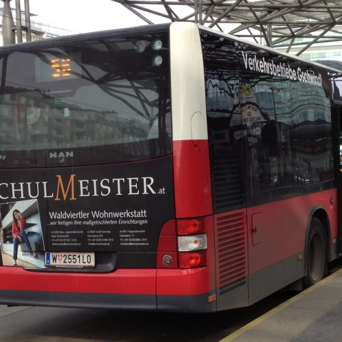 Buswerbung Wien